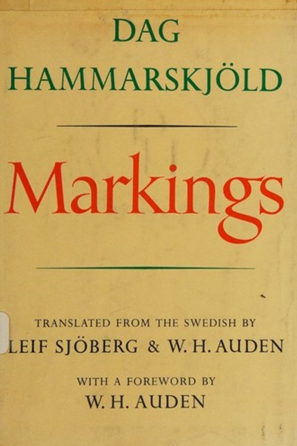 Markings cover