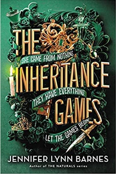 The Inheritance Games by Jennifer Lynn Barnes book cover
