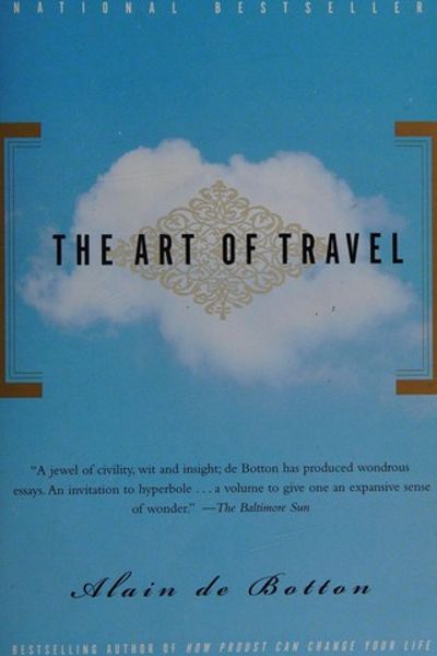 The Art of Travel by Alain de Botton book cover