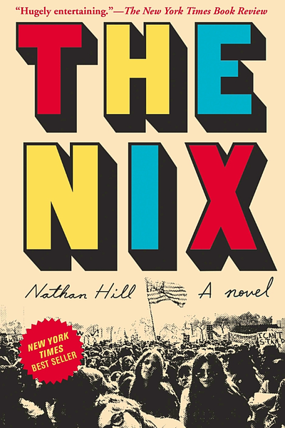 The Nix by Nathan Hill book cover