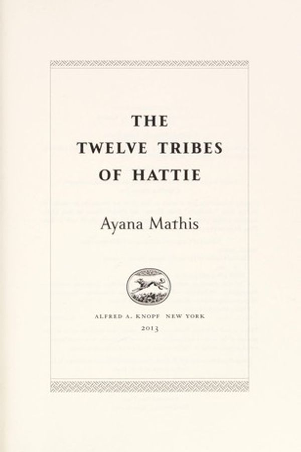 The Twelve Tribes of Hattie cover