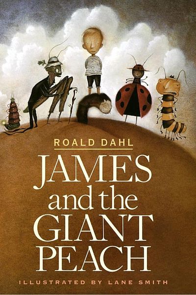 James and the Giant Peach by Roald Dahl book cover