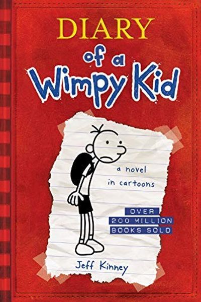 Diary of a Wimpy Kid by Jeff Kinney book cover