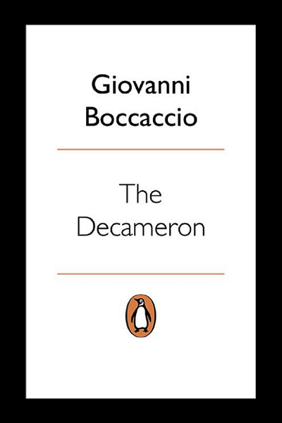 The Decameron by Fay Weldon book cover