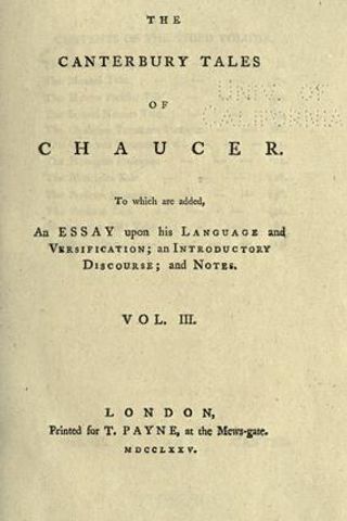 The Canterbury Tales cover