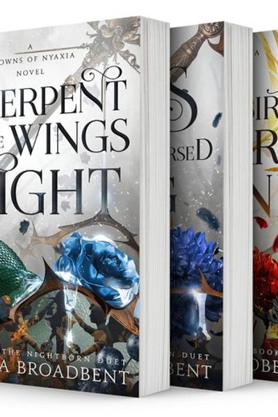 The Serpent and the Wings of Night by Carissa Broadbent book cover