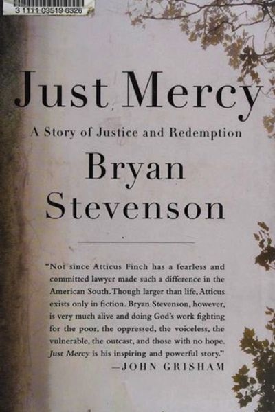 Just Mercy by Bryan Stevenson book cover