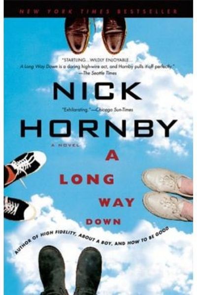 A Long Way Down by Nick Hornby book cover