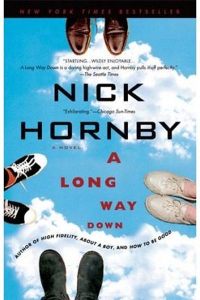 A Long Way Down by Nick Hornby book cover