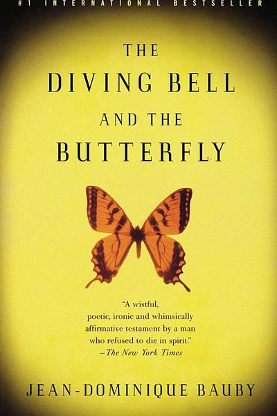 The Diving Bell and the Butterfly by Jean-Dominique Bauby book cover