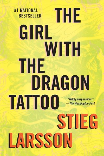 The Girl with the Dragon Tattoo by Stieg Larsson book cover