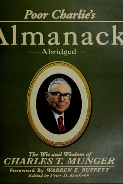 Poor Charlie's Almanack by Charles T. Munger book cover