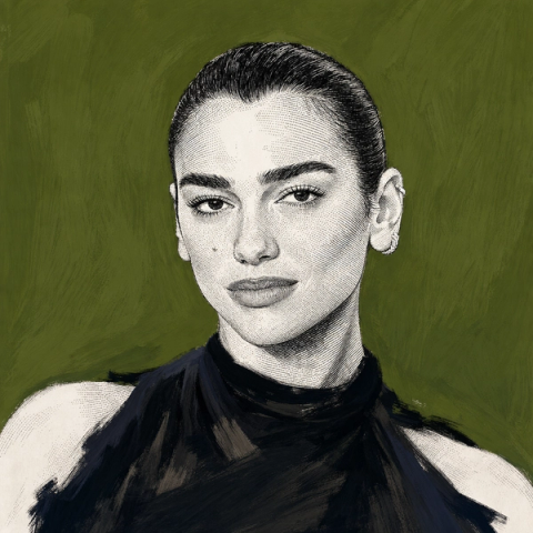 Portrait of Dua Lipa