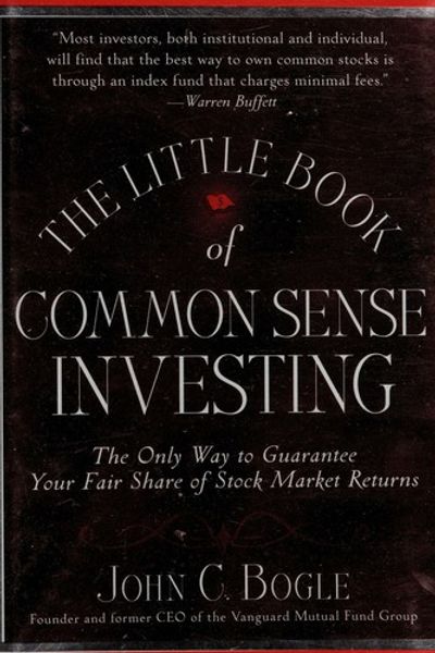 The Little Book of Common Sense Investing by John C. Bogle book cover