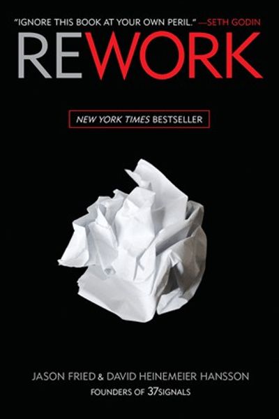 Rework by Jason Fried book cover