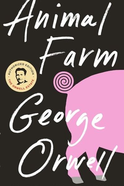 Animal Farm by George Orwell book cover