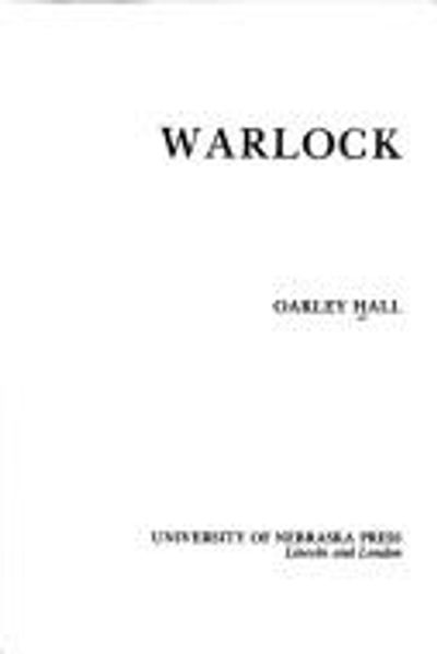 Warlock by Oakley Hall book cover
