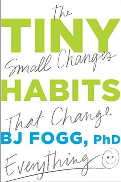 Tiny Habits by BJ Fogg book cover
