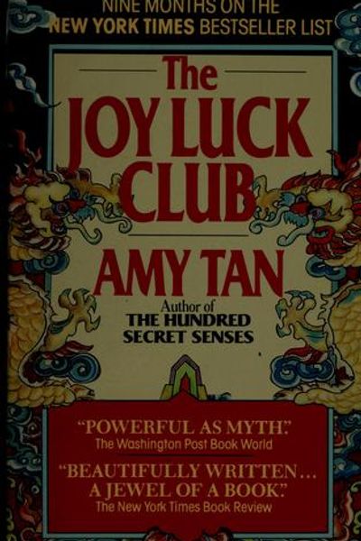 The Joy Luck Club by Amy Tan book cover