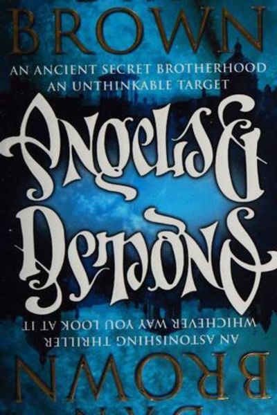 Angels & Demons by Dan Brown book cover