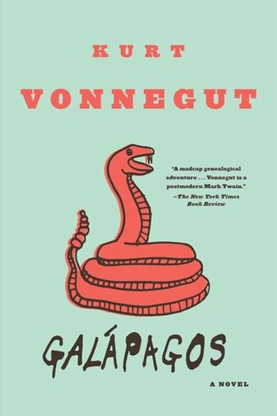 Galapagos by Kurt Vonnegut book cover