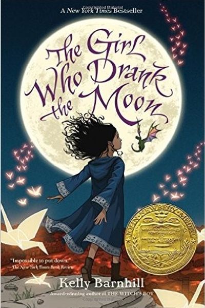 The Girl Who Drank the Moon by Kelly Barnhill book cover