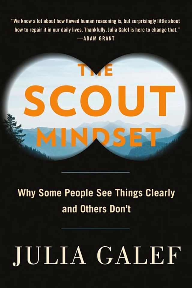The Scout Mindset cover