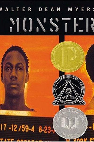 Monster by Walter Dean Myers book cover