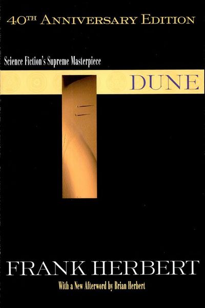 Dune by Frank Herbert book cover