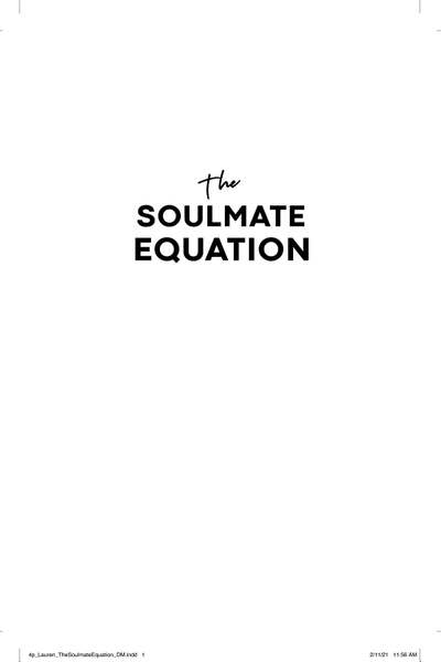 The Soulmate Equation by Christina Lauren book cover