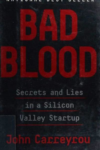 Bad Blood by John Carreyrou book cover