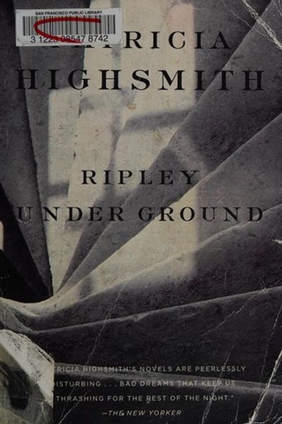 Ripley's Game by Patricia Highsmith book cover