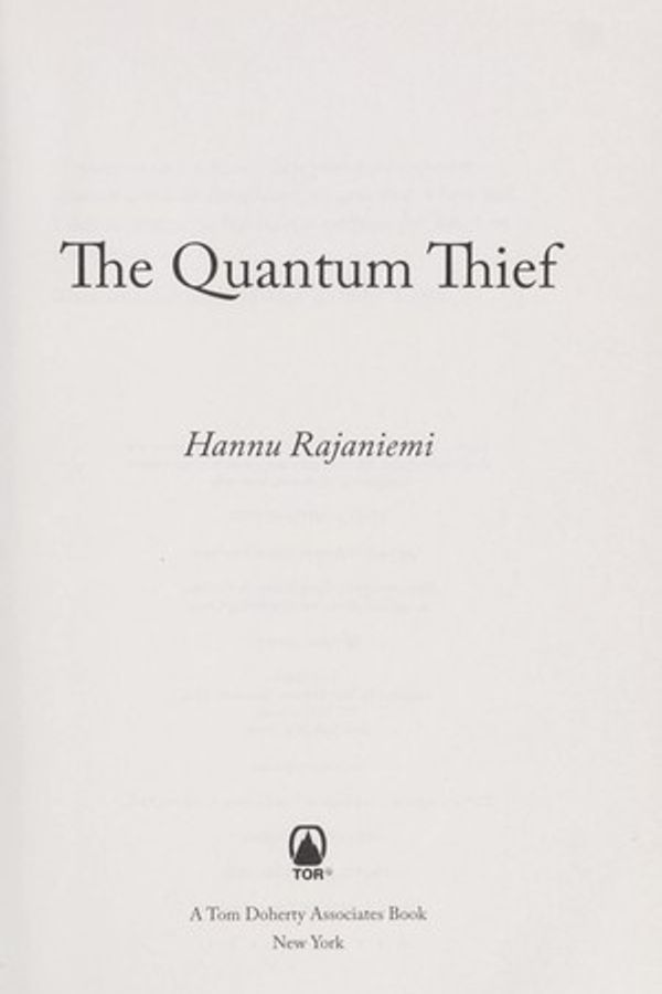 The Quantum Thief cover
