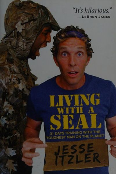 Living with a SEAL by Jesse Itzler book cover
