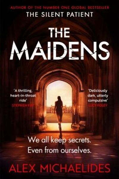 The Maidens by Alex Michaelides book cover