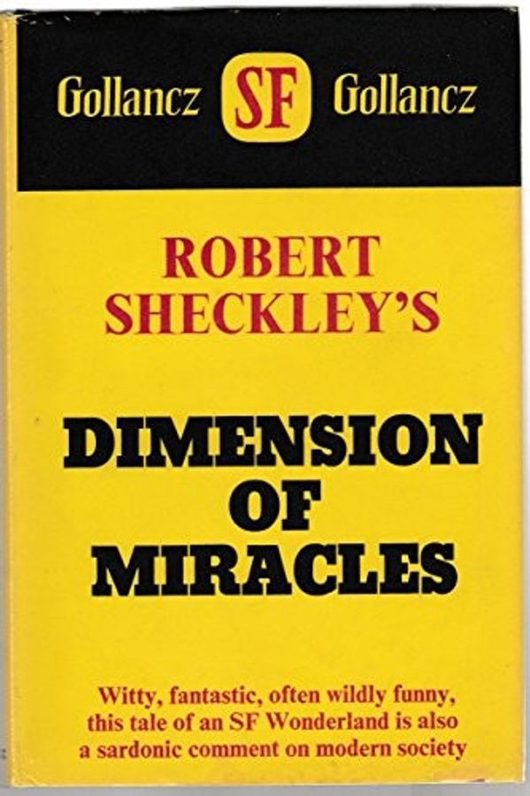 Dimension of Miracles by Robert Sheckley book cover