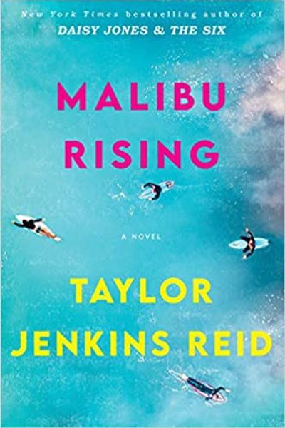 Malibu Rising by Taylor Jenkins Reid book cover