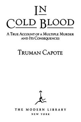 In Cold Blood cover
