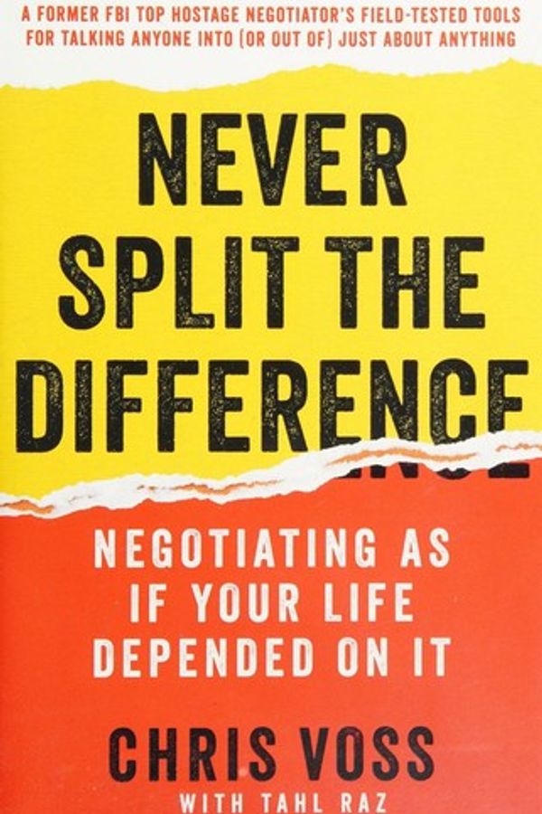 Never Split the Difference cover