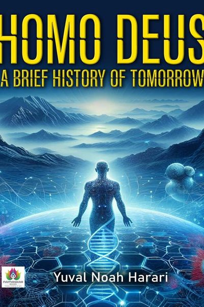 Homo Deus by Yuval Noah Harari book cover