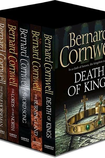 The Last Kingdom by Bernard Cornwell book cover