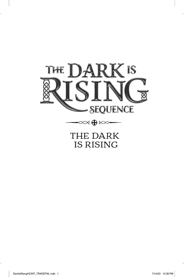 The Dark Is Rising cover