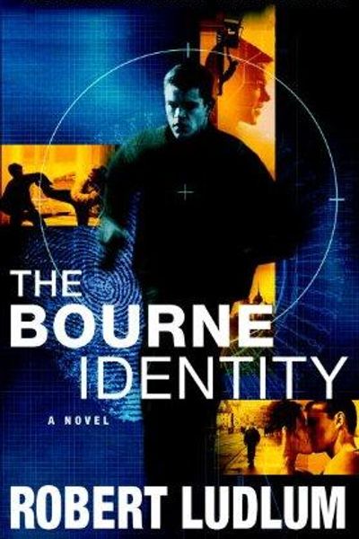 The Bourne Identity by Robert Ludlum book cover