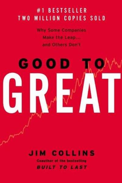 Good to Great by Jim Collins book cover