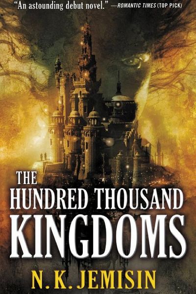The Hundred Thousand Kingdoms by N.K. Jemisin book cover