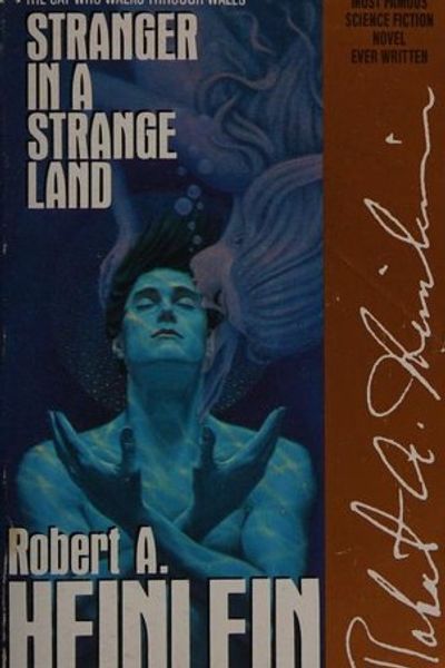 Stranger in a Strange Land by Robert A. Heinlein book cover