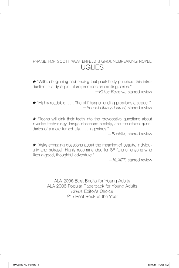 Uglies cover