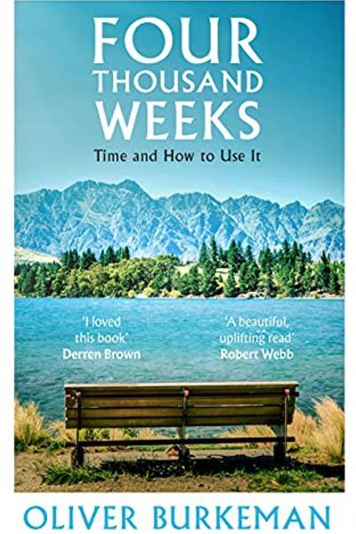 Four Thousand Weeks by Oliver Burkeman book cover