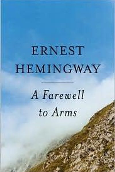 A Farewell to Arms by Ernest Hemingway book cover