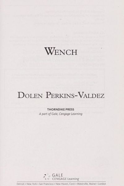 Wench by Dolen Perkins-Valdez book cover